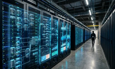 Esquema de integración y flujo de datos de eventos entre Google Analytics 4 y BigQuery