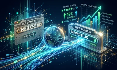 Migración de dominio web y su impacto en posicionamiento SEO