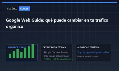 Google Web Guide tráfico